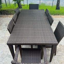 Used Luxury Patio Furniture Set