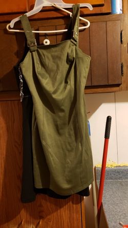 Ladies Green dress size large 11 to 13