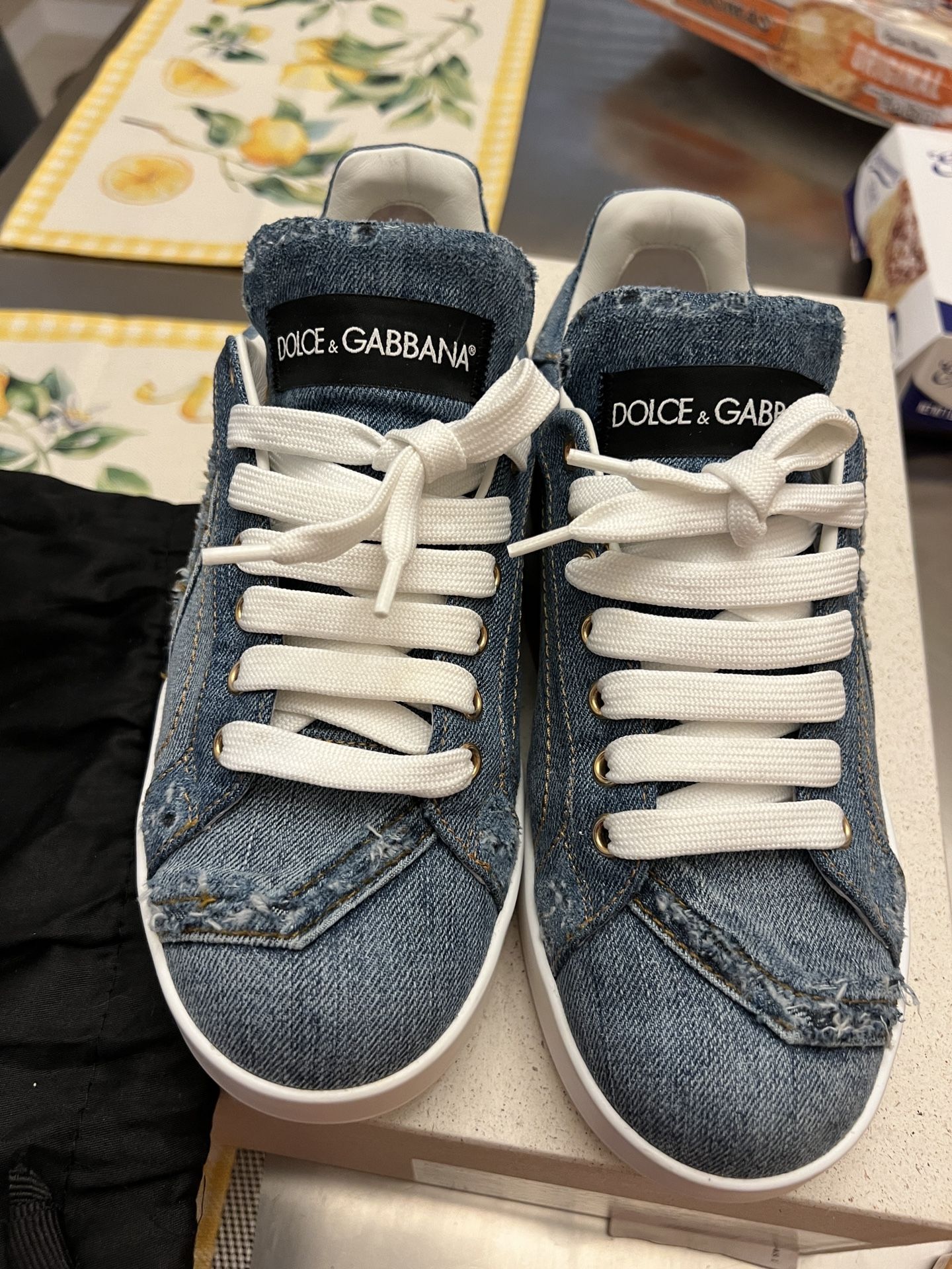 Dolce & Gabbana Denim Sneaker 37.5