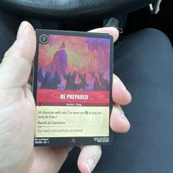 Lorcana Be Prepared Foil