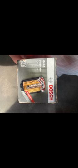 Bosch Premium 3322 Oil Filter – New – $8