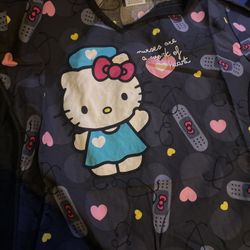 Hello Kitty Scrub Top