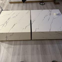 2 coffee tables 35x35x16.
