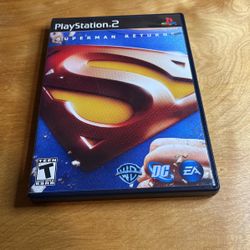 PlayStation 2 / PS2 - Superman Returns 