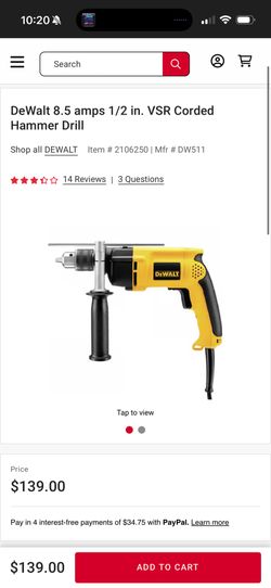 Corded Drill