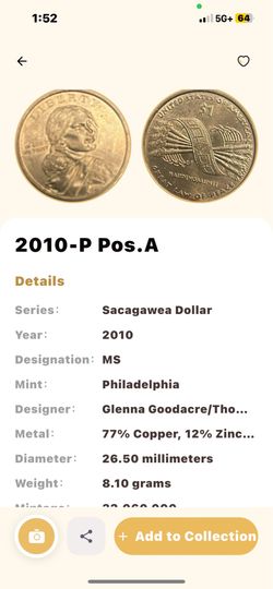 2010-P Native American Dollar – Great Tree of Peace Design