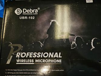 DEBRA UBR-102 WIRLESS MICROPHONE