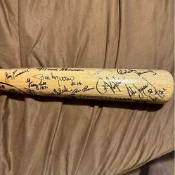 Louisville slugger bat Chicago white sox bat autographed by 26