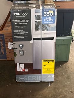 TCL 8k Dual Hose Inverter Portable AC 115V