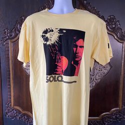 Star Wars Han Solo "Never Tell Me The Odds" Men's Large Shirt