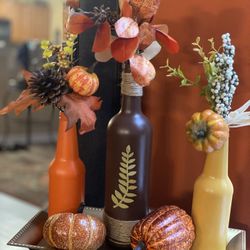 Fall and Thanksgiving Decorative Set