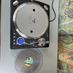 NUMARK TTX PROFESSIONAL DIRECT-DRIVE TURNTABLE W Dust Cover N Vinyl  