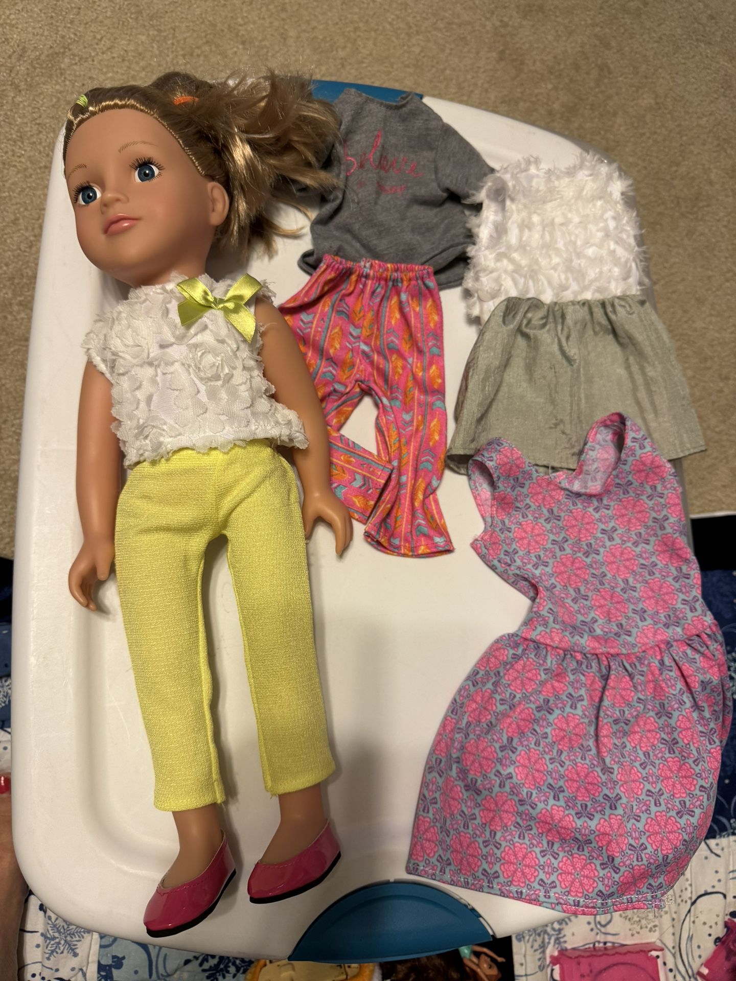 Doll 18inches With Extra Outfits