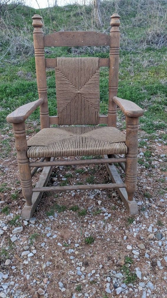 Vintage Child's Rocking Chair 