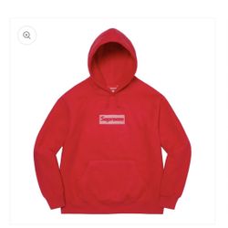 Red Supreme Hoodie 