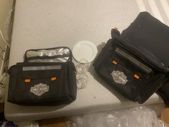 Harley Insulated Picnic Saddle Bags