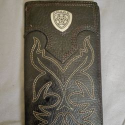 Western Leather Wallet Men