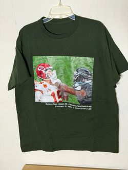 Jalen Carter Hit Patrick Mahomes Super Bowl LIX Eagles Chiefs T Shirt L XL