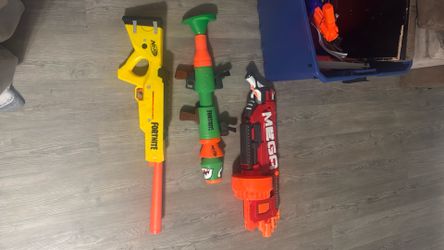 Nerf gun collection