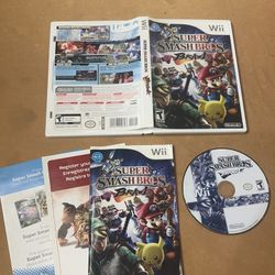 Super Smash Bros. Brawl (Nintendo Wii, 2008) Complete 
