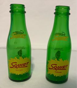 Vintage Squirt 7 ounce bottles (Cash only)