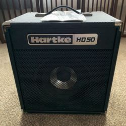 Hartke HD 50 Bass Amplifier Like New
