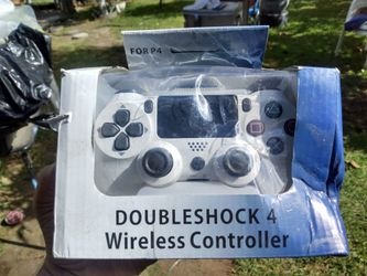 P4, Wireless Controller Compatible with P4/SLIM/PRO & PC with Dual Vibration & 6-Axis Gyro Sensor