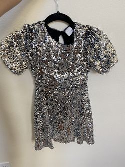Zara Girls Sequin Dress