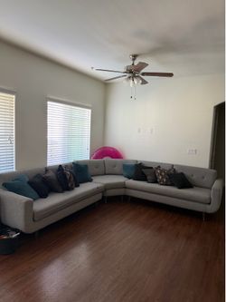 3 pieces sofa’s  / large