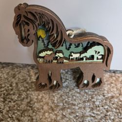 Clydesdale Ornament