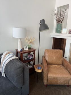IKEA HEKTAR Floor Lamp-Dark Grey-Excellent condition.