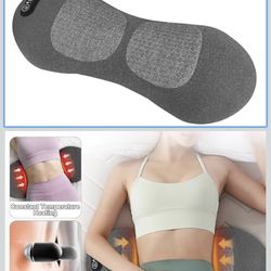 3 in 1 Back Massager CoreRelief Care Device with Traction, Gentle Warmth and Vibration for Daily Comfort (Black)