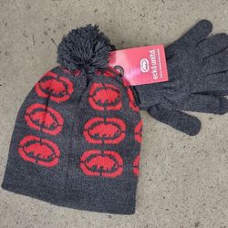 Ecko Unlimited Children's Winter Hat & Gloves Set
