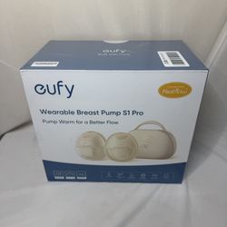 EUFY Wearable Breast Pump S1 Pro Hands-Free Comfort Heating Tech App Control NEW