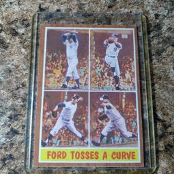 1962 Topps Whitey Ford Baseball Card #315.