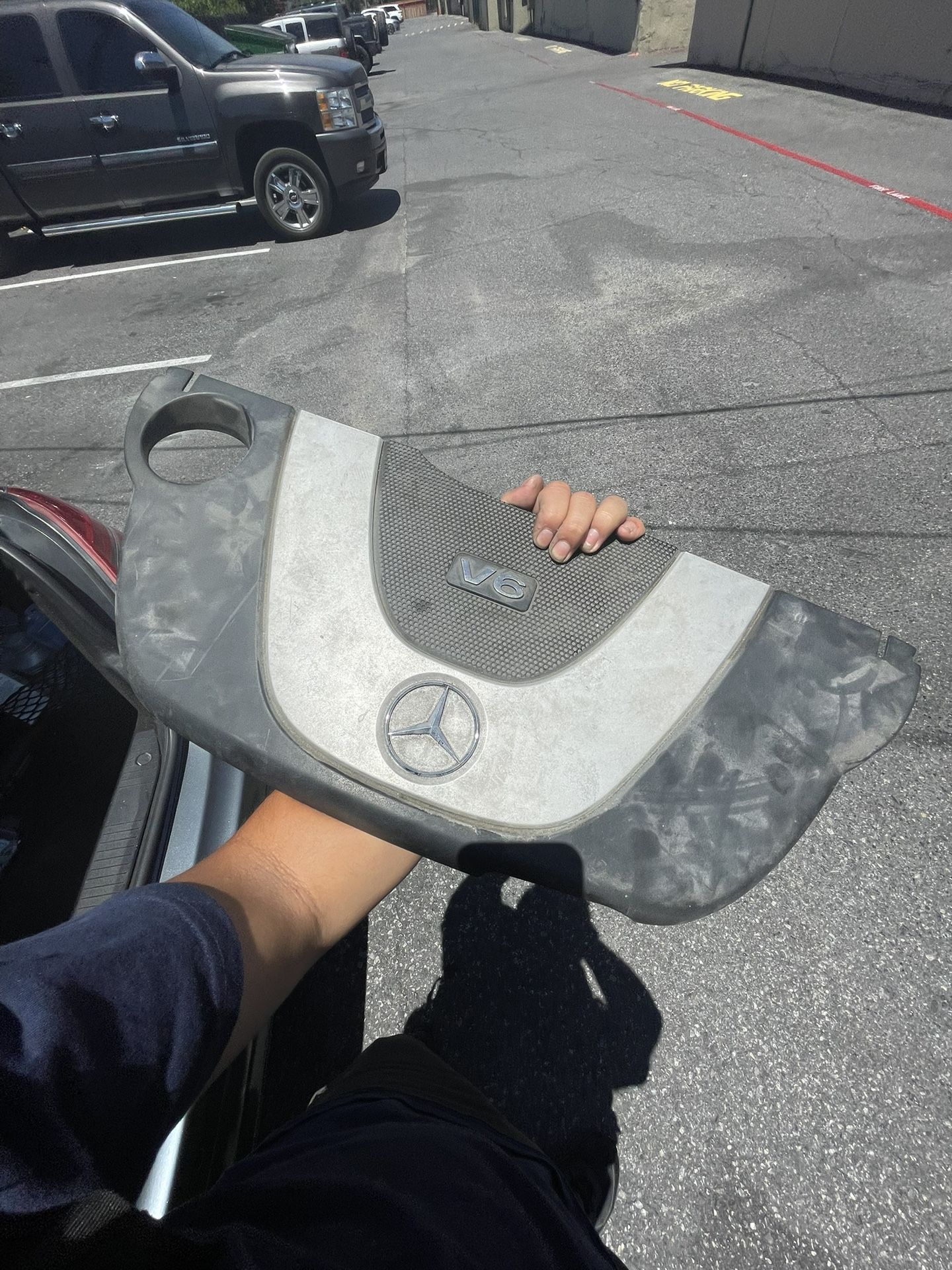 c300 engine cover
