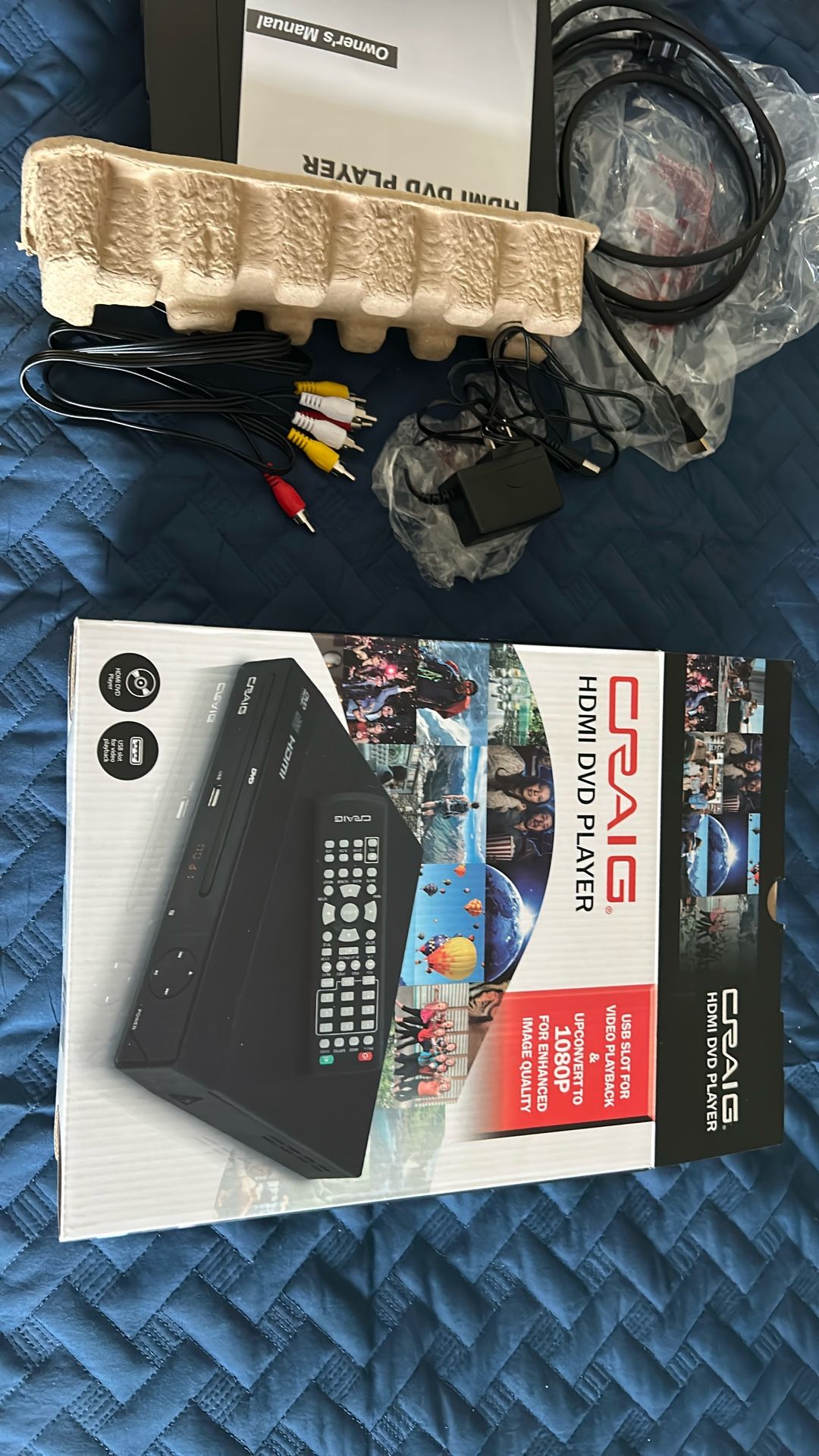 New Craig HDMI DVD Player