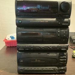 Sony MHC-33 CD/tape/radio