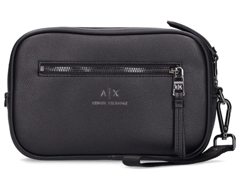 Brand New Men’s Armani Exchange Faux Leather Pouch
