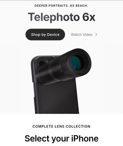 6x Telephoto Lens for iPhone