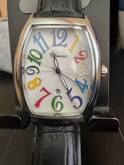 8217 Fashion Men's Quartz Watch Creative Dial Calendar