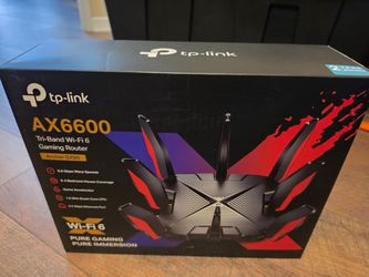 TP-Link AX6600 gaming router