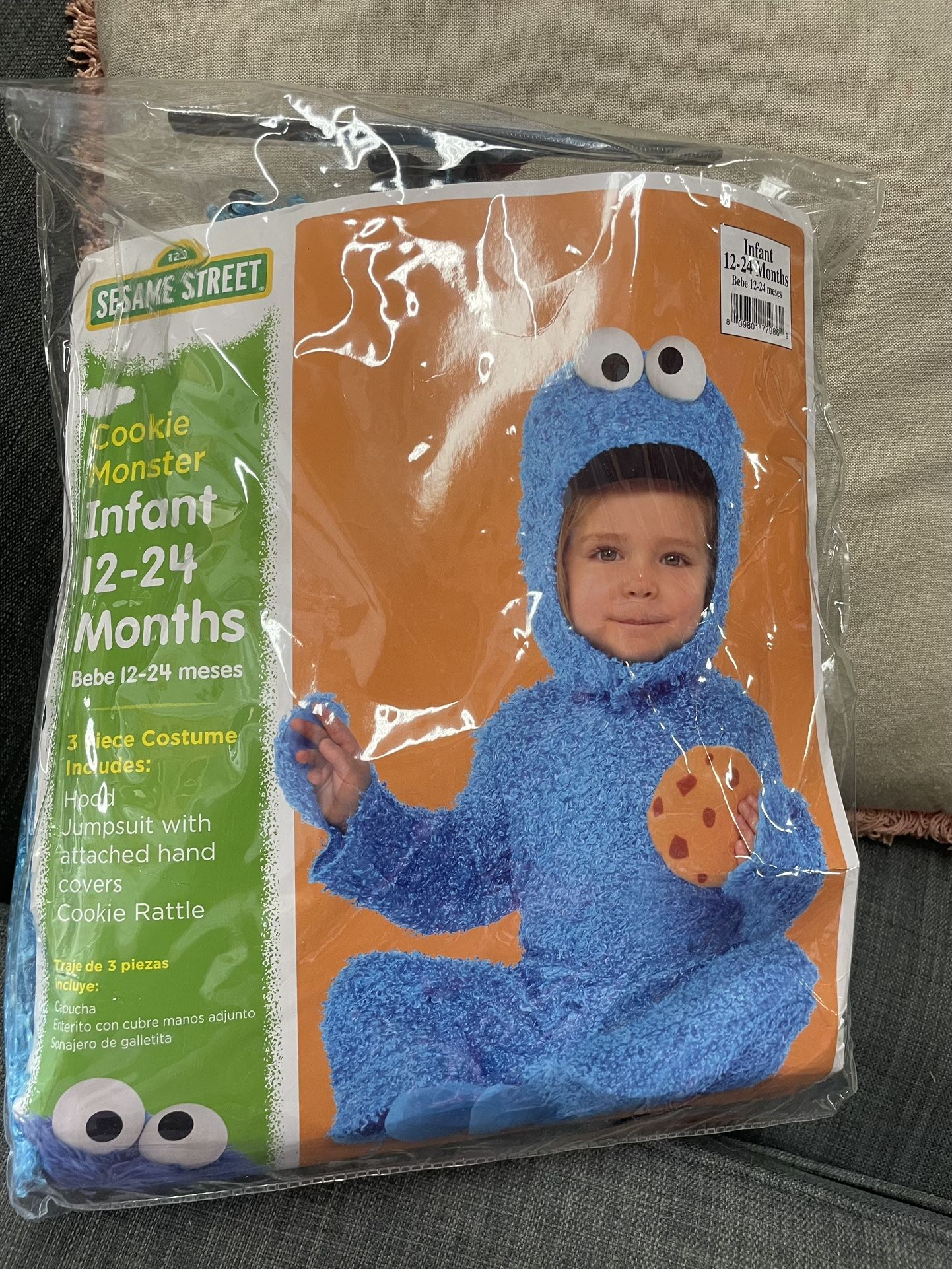 Cookie Monster Infante Costume