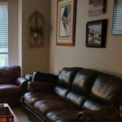 Leather Couch
