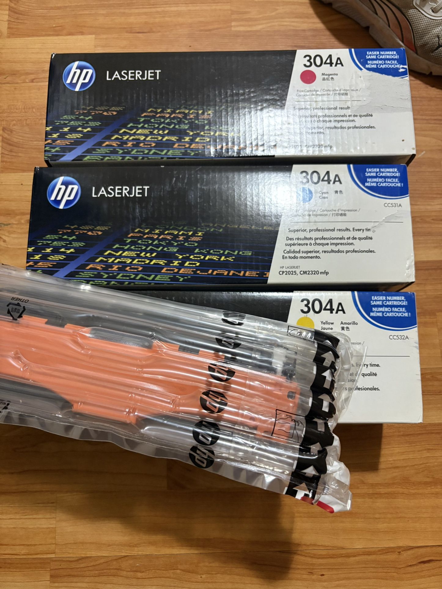 Laser Jet 304A One Opened But Still In Bag