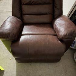 Leather Recliner 