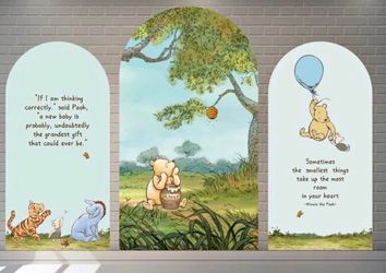 Winnie the pooh backdrop covers