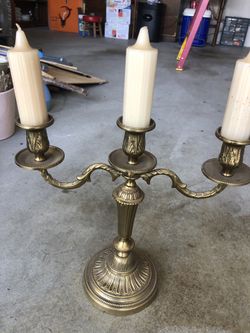 Antique French candlesticks