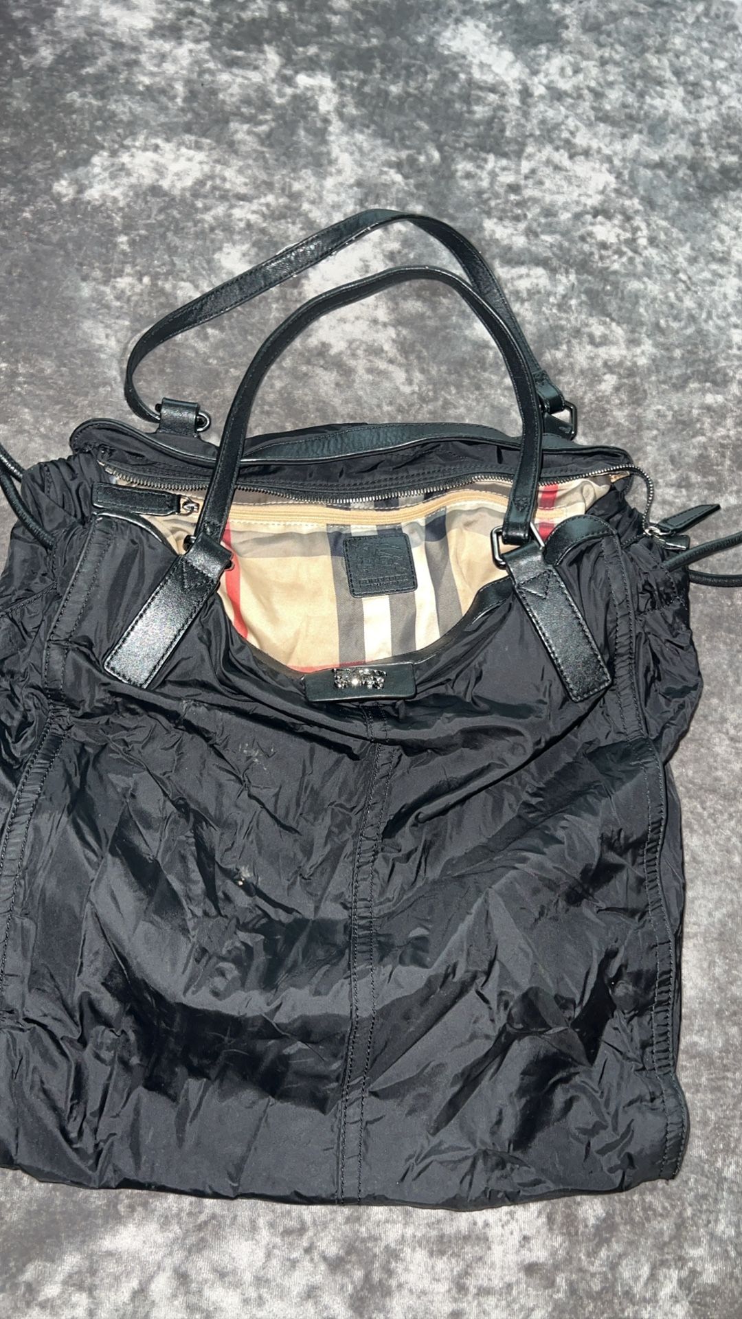 Burberry Black Tote Bag