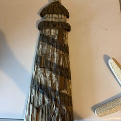 Wood Wall Lighthouse Nautical Decor